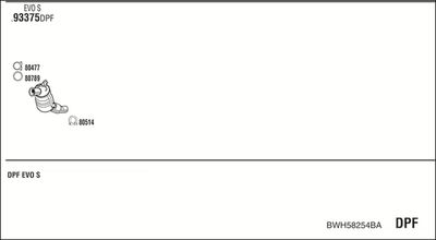WALKER BWH58254BA