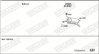 WALKER FIK020581A