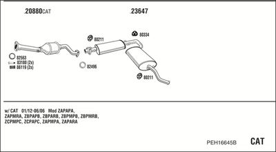 WALKER PEH16645B
