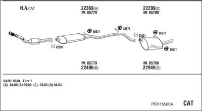 WALKER PEH15560A