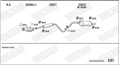 WALKER DWK009030A