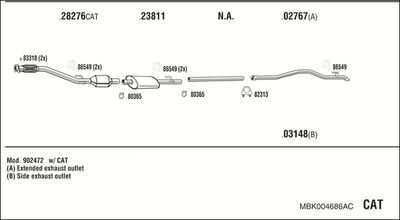 WALKER MBK004686AC