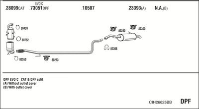 WALKER CIH26625BB
