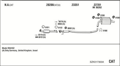 WALKER SZK017303A