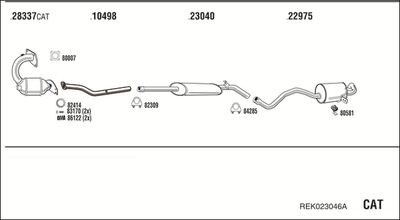 WALKER REK023046A WALKER REK023046A