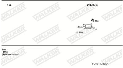 WALKER FOK017783AA WALKER FOK017783AA