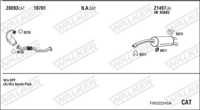 WALKER FIK022545A WALKER FIK022545A