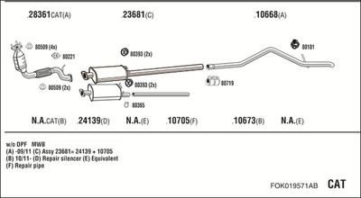 WALKER FOK019571AB