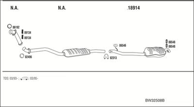 WALKER BW32508B