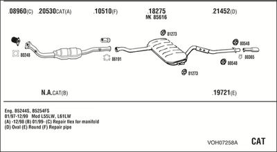 WALKER VOH07258A