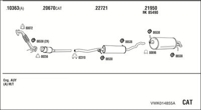 WALKER VWK014855A