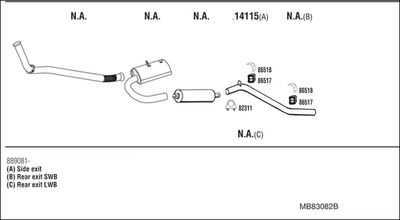 WALKER MB83082B