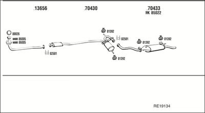 WALKER RE19134 WALKER RE19134