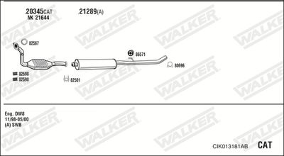 WALKER CIK013181AB