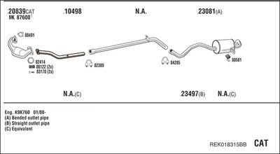 WALKER REK018315BB WALKER REK018315BB