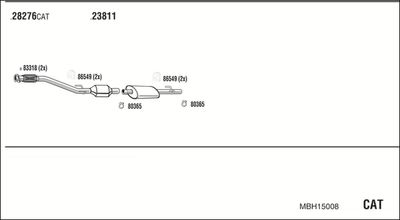 WALKER MBH15008
