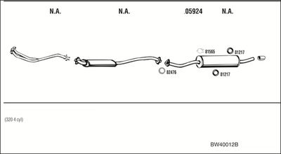 WALKER BW40012B