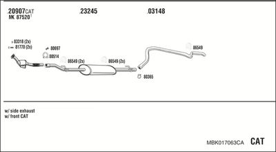 WALKER MBK017063CA