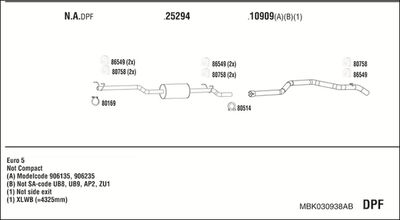 WALKER MBK030938AB