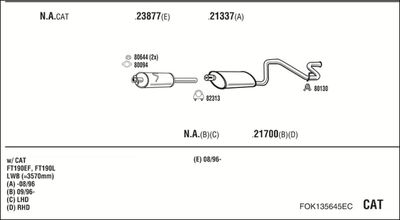 WALKER FOK135645EC