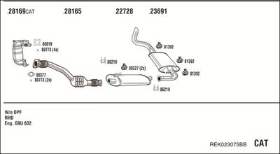 WALKER REK023075BB