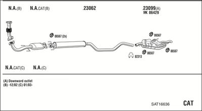 WALKER SAT16636