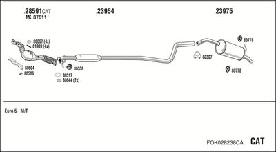 WALKER FOK028238CA