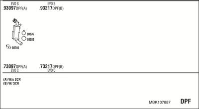 WALKER MBK107887