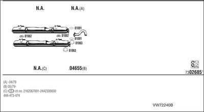WALKER VW72240B
