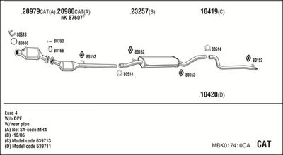 WALKER MBK017410CA
