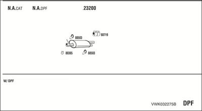 WALKER VWK032275B WALKER VWK032275B