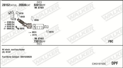WALKER CIK019750C