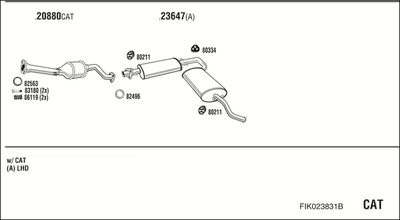 WALKER FIK023831B