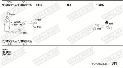 WALKER FOK008039B WALKER FOK008039B