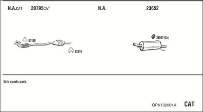 WALKER OPK132001A