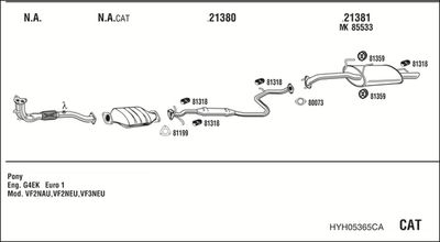 WALKER HYH05365CA