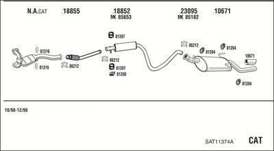 WALKER SAT11374A