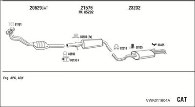 WALKER VWK011604A