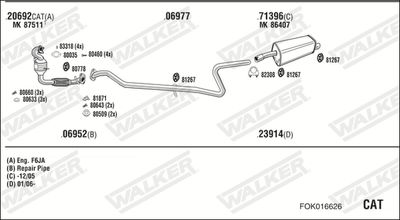 WALKER FOK016626