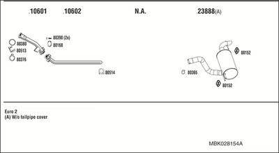 WALKER MBK028154A