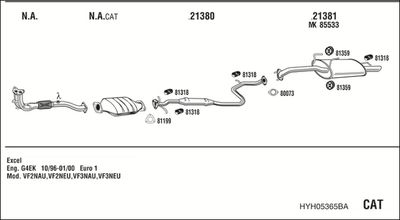 WALKER HYH05365BA