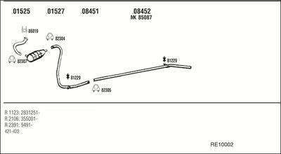 WALKER RE10002 WALKER RE10002
