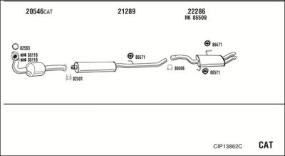 WALKER CIP13862C