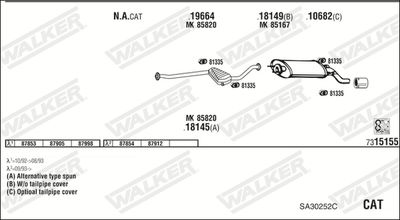 WALKER SA30252C