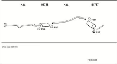 WALKER RE94019 WALKER RE94019