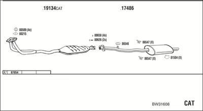WALKER BW31608
