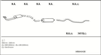 WALKER MB84043B