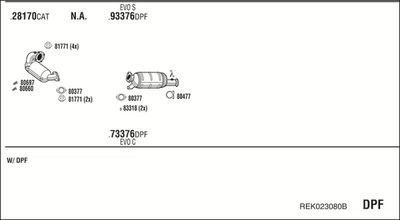 WALKER REK023080B