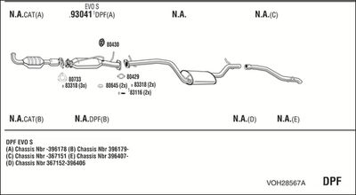 WALKER VOH28567A