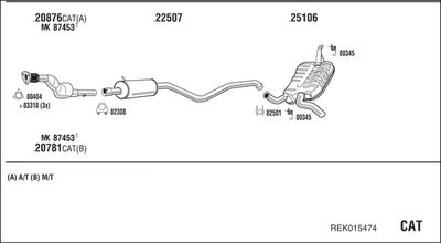 WALKER REK015474 WALKER REK015474